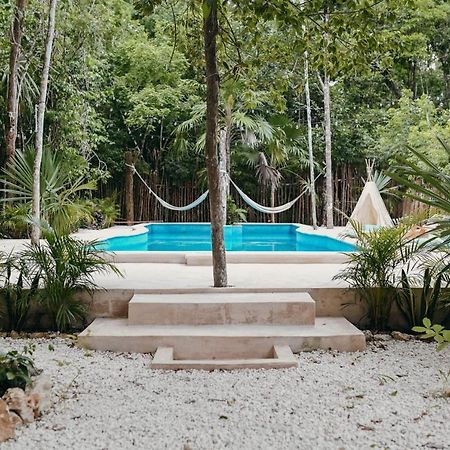 Lunita Jungle Experience Hotel Puerto Morelos Kültér fotó