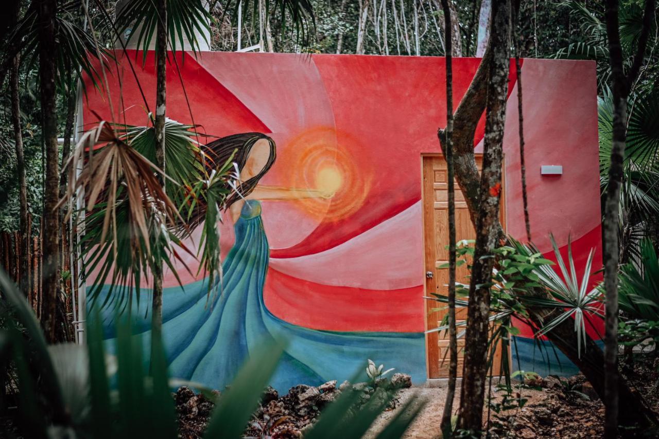 Lunita Jungle Experience Hotel Puerto Morelos Kültér fotó